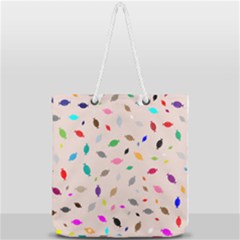 Bottle Pattern Water Flat Full Print Rope Handle Tote (large) by Ravend