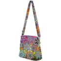 Flower Nature Garden Bloom Flora Zipper Messenger Bag View2