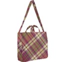 Beetle Juice Plaids  Square Shoulder Tote Bag View2