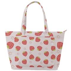 Strawberries Pattern Design Back Pocket Shoulder Bag  by Wegoenart