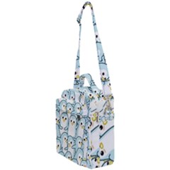 Penguin Pattern Crossbody Day Bag by Wegoenart