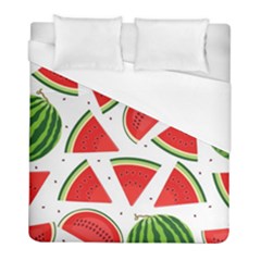 Watermelon Cuties White Duvet Cover (full/ Double Size) by ConteMonfrey