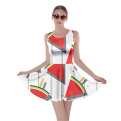 Watermelon Popsicle   Skater Dress by ConteMonfrey