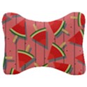 Red Watermelon Popsicle Velour Seat Head Rest Cushion View1