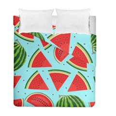 Blue Watermelon Duvet Cover Double Side (full/ Double Size) by ConteMonfrey