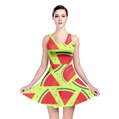 Pastel Watermelon   Reversible Skater Dress by ConteMonfrey