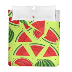 Pastel Watermelon   Duvet Cover Double Side (full/ Double Size) by ConteMonfrey