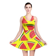 Yellow Watermelon   Reversible Skater Dress by ConteMonfrey