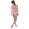 Cute Kawaii Kittens Seamless Pattern Side Cut Out Swimsuit View2