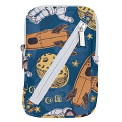 Missile Pattern Belt Pouch Bag (large) by Wegoenart