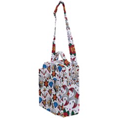 Full Color Flash Tattoo Patterns Crossbody Day Bag by Wegoenart