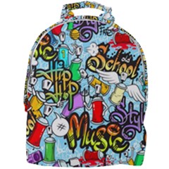 Graffiti Characters Seamless Patterns Mini Full Print Backpack by Wegoenart