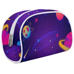 Cartoon Galaxy With Stars Background Make Up Case (medium) by danenraven