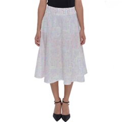 Computer Cyber Circuitry Circuits Electronic Perfect Length Midi Skirt by Jancukart