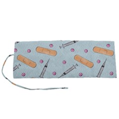 Medicine Items Roll Up Canvas Pencil Holder (s) by SychEva