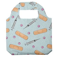 Medicine Items Premium Foldable Grocery Recycle Bag by SychEva