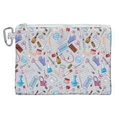 Medical Devices Canvas Cosmetic Bag (xl) by SychEva