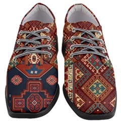 Armenian Old Carpet  Women Heeled Oxford Shoes by Gohar