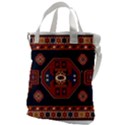 Armenian Carpet Canvas Messenger Bag View1