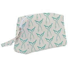 Blue Mermaid Tail Clean Wristlet Pouch Bag (large) by ConteMonfrey