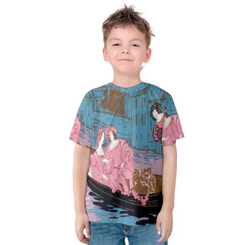 Gondola Ride   Kids  Cotton Tee by ConteMonfrey