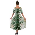 Pineapple Pattern Background Seamless Vintage Shoulder Straps Boho Maxi Dress  View2