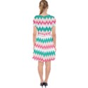 Zigzag Pattern Adorable in Chiffon Dress View2