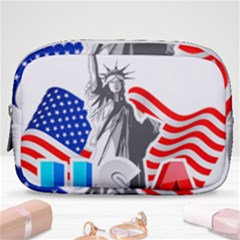 New York City Holiday United States Usa Make Up Pouch (small) by Jancukart