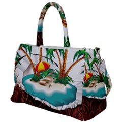 Coconut And Holiday Beach Food Duffel Travel Bag by Jancukart