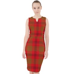 Tartan Midi Bodycon Dress by tartan