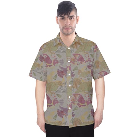 Pattern-tsit Men s Hawaii Shirt by Gohar