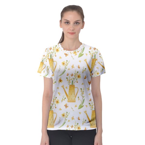 Easter Garden   Women s Sport Mesh Tee by ConteMonfrey