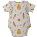 Easter Egg Baby Short Sleeve Onesie Bodysuit View2