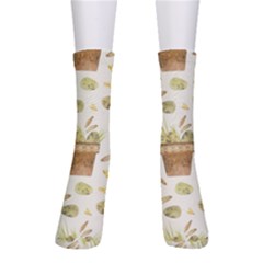 Plant Pot Easter Crew Socks by ConteMonfrey