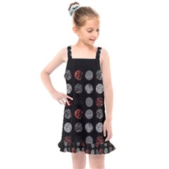 Black And Multicolored Polka Dot Wallpaper Artwork Digital Art Kids  Overall Dress by danenraven