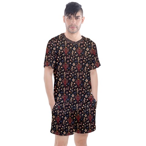 Carpet Symbols Men s Mesh Tee And Shorts Set by Gohar