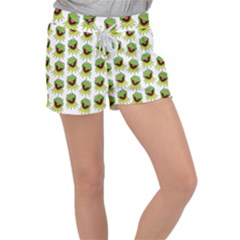 Kermit The Frog Velour Lounge Shorts by Valentinaart