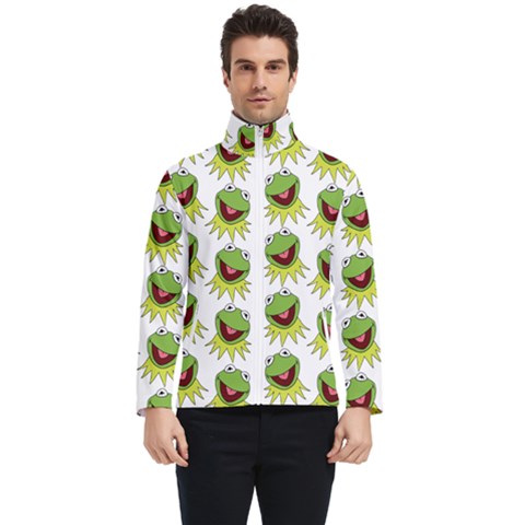 Kermit The Frog Men s Bomber Jacket by Valentinaart