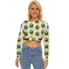 Kermit The Frog Lightweight Long Sleeve Sweatshirt by Valentinaart