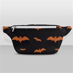 Bat Pattern Waist Bag  by Valentinaart