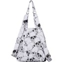 Skull pattern Center Zip Backpack View2