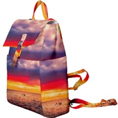 Denmark Sunset Dusk Sky Clouds Sea Ocean Water Buckle Everyday Backpack by danenraven