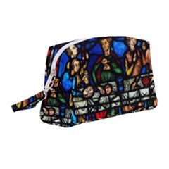 Window Stained Glass Chartres Cathedral Wristlet Pouch Bag (medium) by danenraven