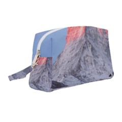 Matterhorn Mountain High Mountains Landscape Wristlet Pouch Bag (medium) by danenraven