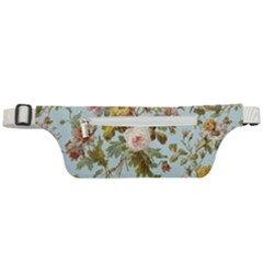 Flowers Vintage Floral Active Waist Bag by artworkshop