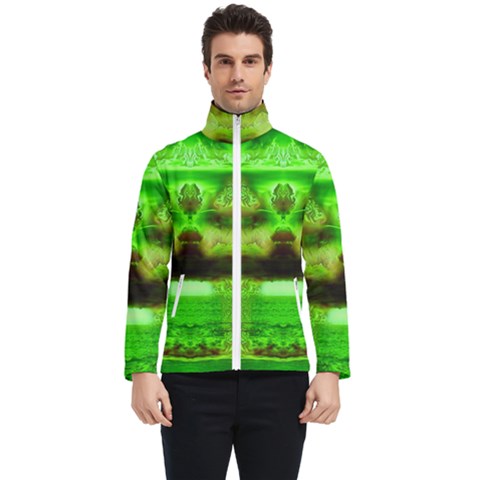 Emerald Wizard Men s Bomber Jacket by Tripstore