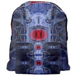 Art Robot Artificial Intelligence Technology Giant Full Print Backpack by Ravend