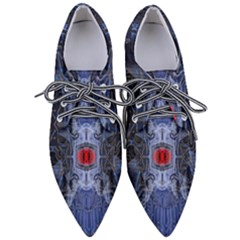 Art Robot Artificial Intelligence Technology Pointed Oxford Shoes by Ravend