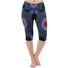 Art Robots Artificial Intelligence Technology Lightweight Velour Cropped Yoga Leggings by Ravend