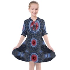 Art Robots Artificial Intelligence Technology Kids  All Frills Chiffon Dress by Ravend